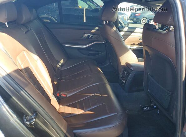 WBA5U7C0XLAF54336 2020 BMW M3 Gray Vista de los asientos traseros
