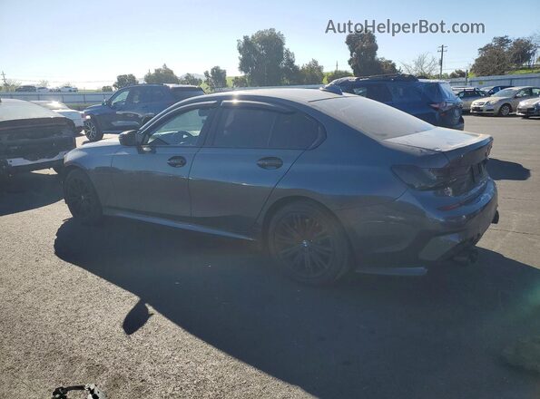 WBA5U7C0XLAF54336 2020 BMW M3 Gray Trasero izquierdo