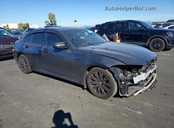 WBA5U7C0XLAF54336 2020 BMW M3 Gray Delantero derecho