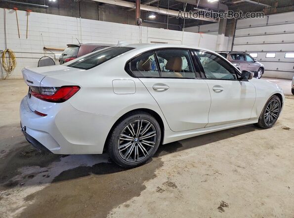 WBA5U9C01LA380309 2020 BMW M3 Белый Задняя правая четверть