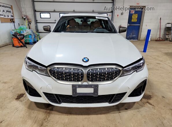 WBA5U9C01LA380309 2020 BMW M3 Белый Вид спереди