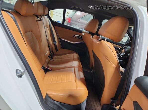 WBA5U9C01LA380309 2020 BMW M3 Белый Вид задних сидений