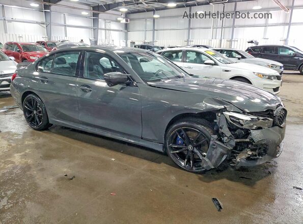 WBA5U9C06LFH73776 2020 BMW M3 Gray 