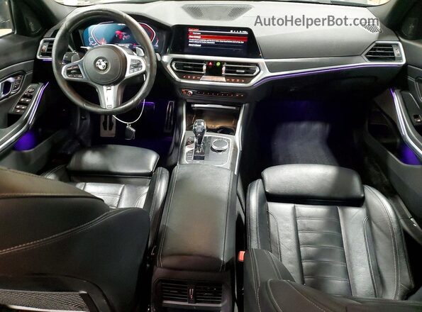 WBA5U9C06LFH73776 2020 BMW M3 Gray 