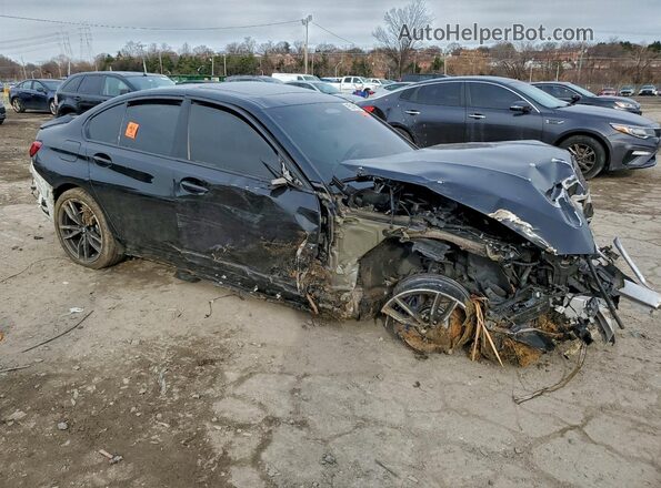 WBA5U9C06LFJ74471 2020 BMW M3 Black Przód prawy