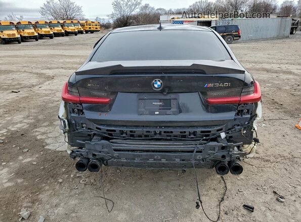 WBA5U9C06LFJ74471 2020 BMW M3 Black Widok z tyłu