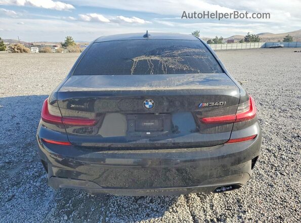 WBA5U9C08LAF54492 2020 BMW M3 Black Вид ззаду