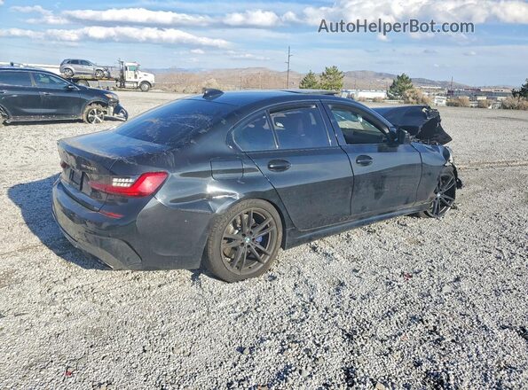 WBA5U9C08LAF54492 2020 BMW M3 Black Задня права чверть