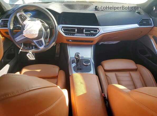 WBA5U9C08LAF54492 2020 BMW M3 Black Вид панелі приладів