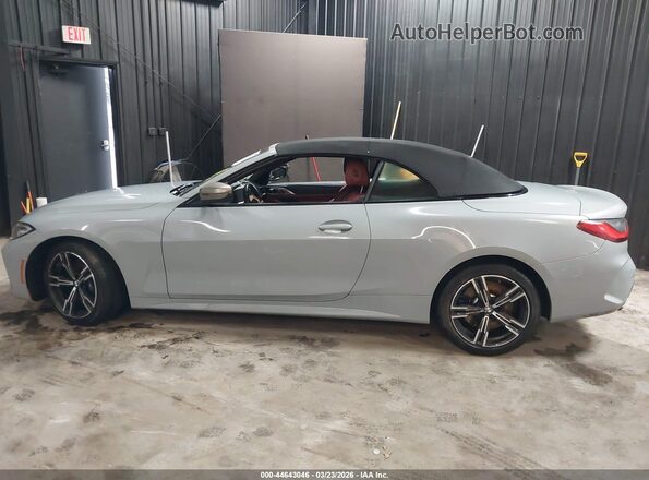 WBA63AT03PCL85014 2023 BMW M4 Серый Вид задней части салона