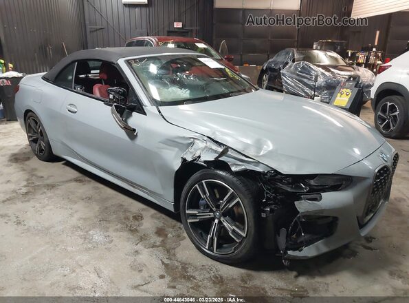 WBA63AT03PCL85014 2023 BMW M4 Серый Вид спереди