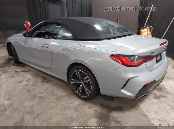 WBA63AT03PCL85014 2023 BMW M4 Серый Задняя левая четверть