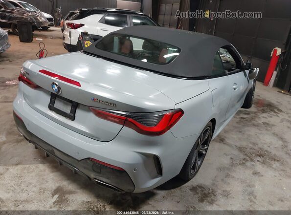 WBA63AT03PCL85014 2023 BMW M4 Серый Задняя правая четверть