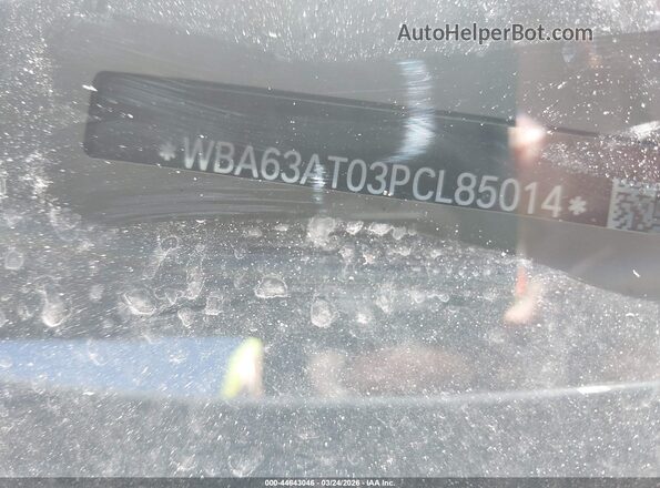 WBA63AT03PCL85014 2023 BMW M4 Серый 