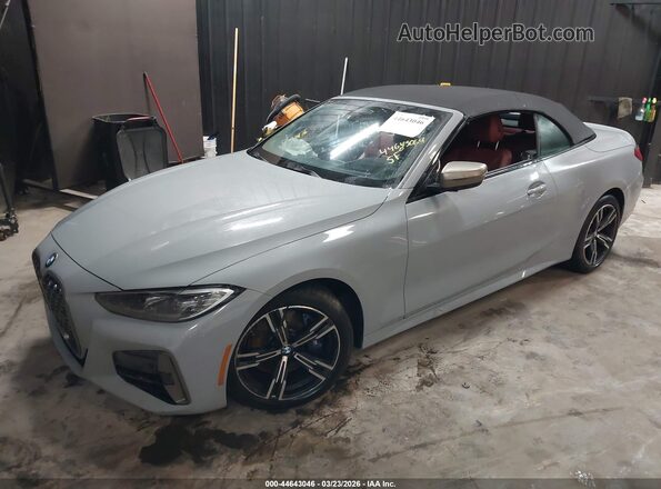 WBA63AT03PCL85014 2023 BMW M4 Серый Передняя левая четверть
