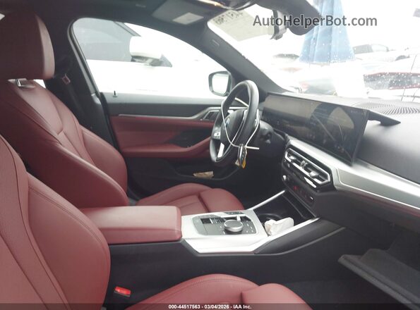WBA63AV01RFS25941 2024 BMW 4 SERIES Серый Вид салона спереди