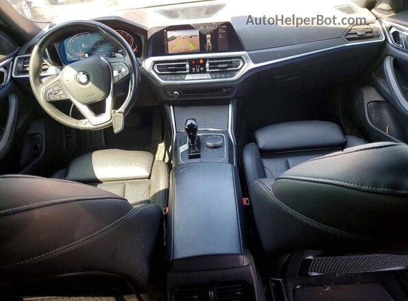 WBA63AV03NFM04105 2022 BMW 4 SERIES Black Dashboard view