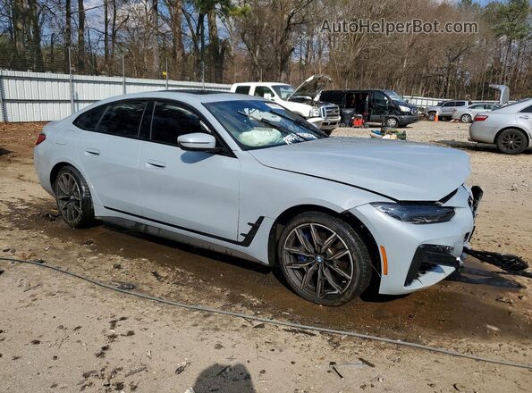 WBA63AV03NFM78284 2022 BMW 4 SERIES Silver Delantero derecho