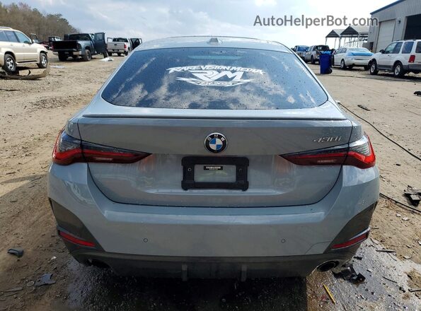 WBA63AV03NFM78284 2022 BMW 4 SERIES Silver Vista trasera
