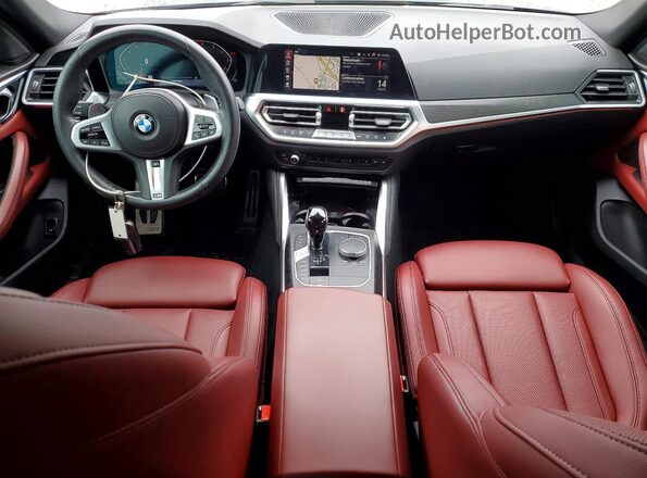 WBA63AV07NFM76490 2022 BMW 4 SERIES Black Vista del salpicadero