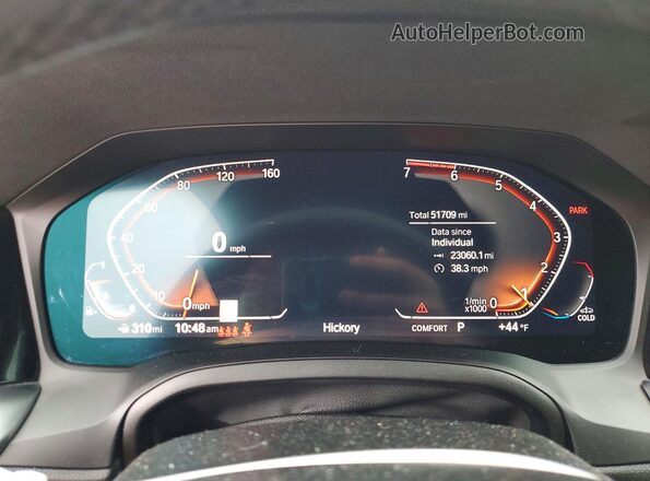 WBA63AV07NFM76490 2022 BMW 4 SERIES Black Vista del cuadro de instrumentos