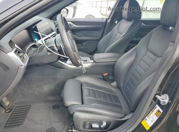 WBA63AV09PFN95533 2023 BMW 4 SERIES Black წინა სალონის ხედი
