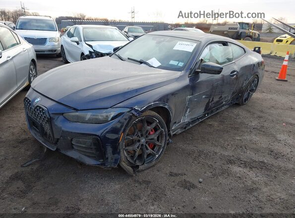 WBA63DA08TCW70810 2026 BMW 4 SERIES Dark Blue Przód lewy