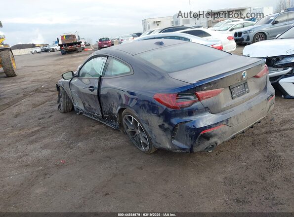 WBA63DA08TCW70810 2026 BMW 4 SERIES Dark Blue Tył lewy