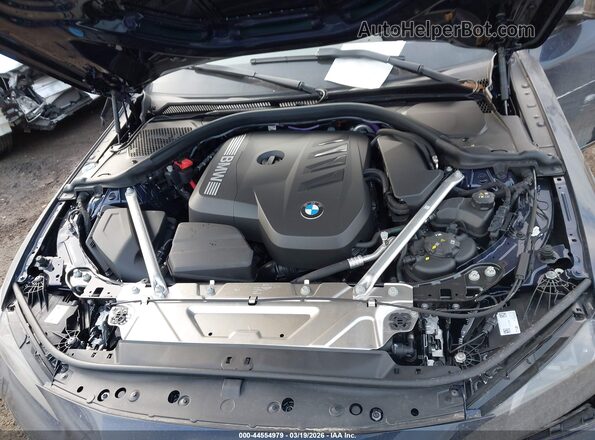 WBA63DA08TCW70810 2026 BMW 4 SERIES Dark Blue Widok z tyłu