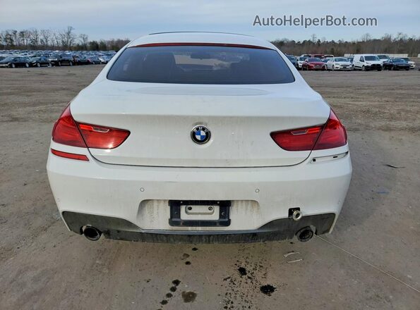 WBA6D0C32HG639923 2017 BMW 6 SERIES White უკანა ხედი
