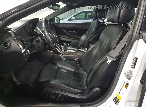 WBA6D2C53HGT73079 2017 BMW 6 SERIES White Front interior view