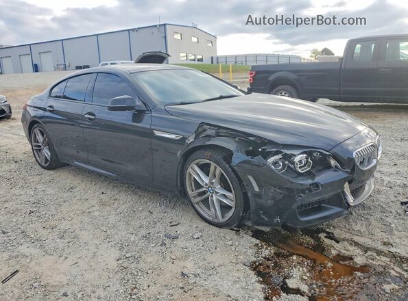 WBA6D4C54GD977218 2016 BMW 6 SERIES Black Front right