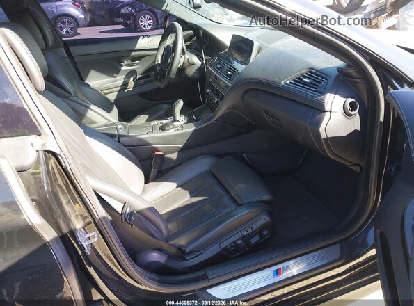 WBA6D4C58JGA01032 2018 BMW 6 SERIES Black წინა სალონის ხედი