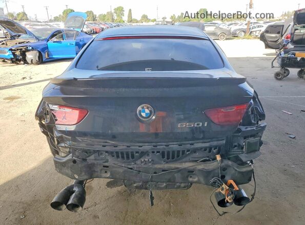 WBA6D4C59KGA01090 2019 BMW 6 SERIES Black Widok z tyłu