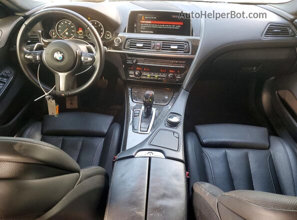WBA6D4C59KGA01090 2019 BMW 6 SERIES Black Widok deski rozdzielczej