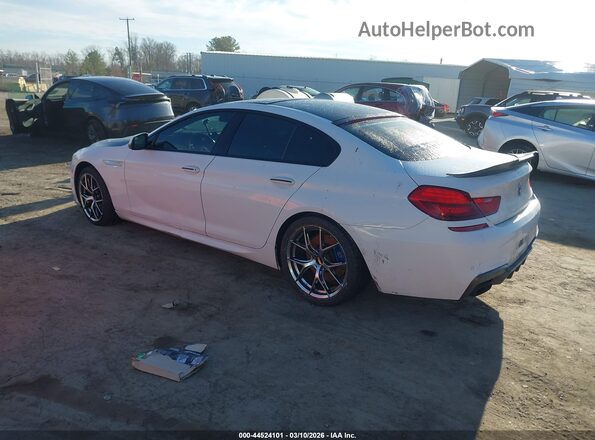 WBA6D4C5XGD977062 2016 BMW 6 SERIES Белый Задняя левая четверть