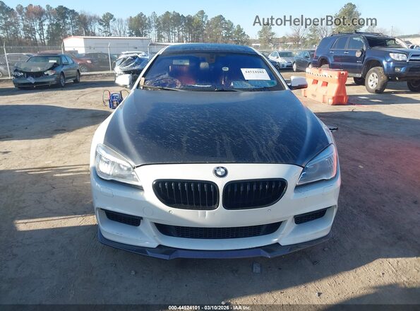 WBA6D4C5XGD977062 2016 BMW 6 SERIES Белый Вид щитка приборов