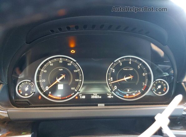 WBA6F5C5XHD996955 2017 BMW 6 SERIES White ხელსაწყოთა პანელის ხედი