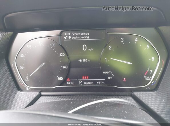 WBA73AK01L7F57374 2020 BMW 2 SERIES Black უკანა სავარძლების ხედი
