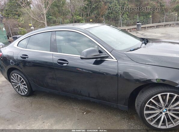 WBA73AK01L7F57374 2020 BMW 2 SERIES Black უკანა სალონის ხედი