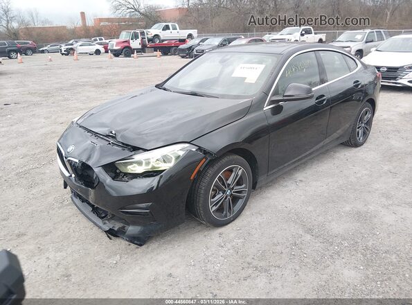 WBA73AK01N7K14533 2022 BMW 2 SERIES Black Vista tres cuartos delantera izquierda