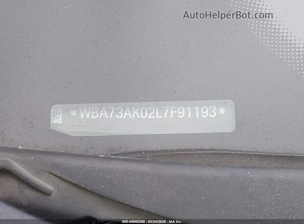 WBA73AK02L7F91193 2020 BMW 2 SERIES Black Շարժիչի բաժամունքի տեսք