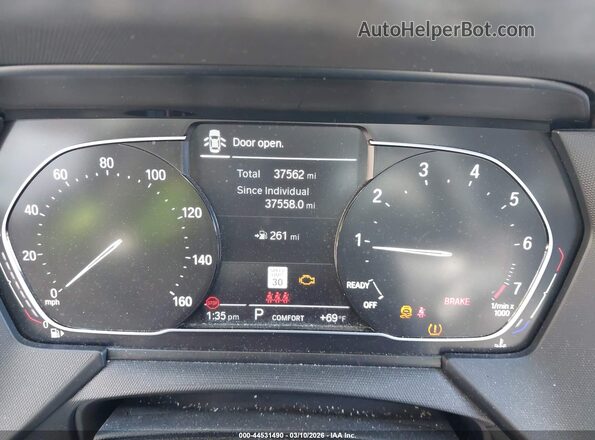 WBA73AK05M7G94822 2021 BMW 2 SERIES Black Vista de los asientos traseros