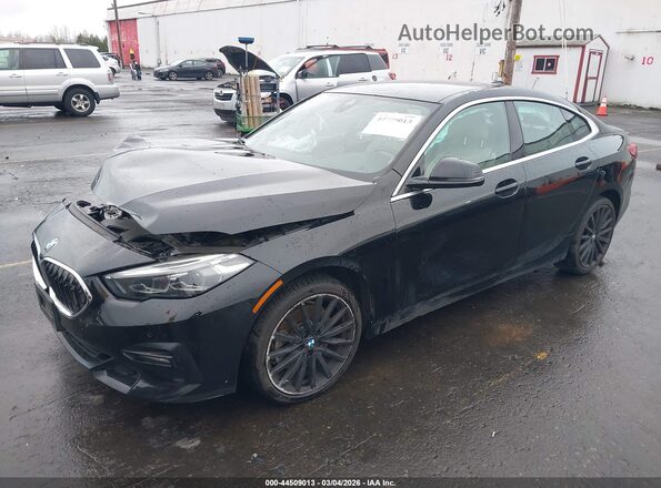 WBA73AK06L7F89687 2020 BMW 2 SERIES Black Przód lewy