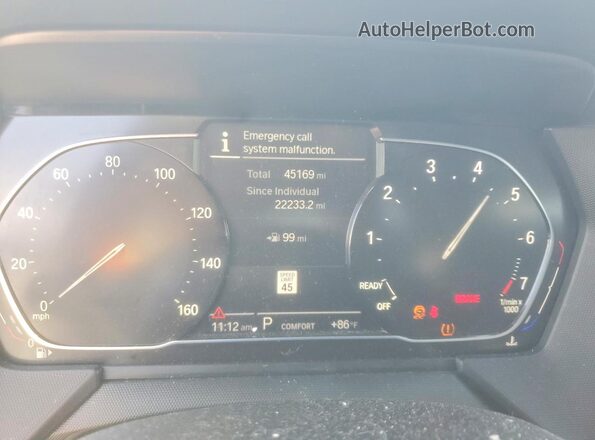 WBA73AK06M7G69900 2021 BMW 7 SERIES White ხელსაწყოთა პანელის ხედი