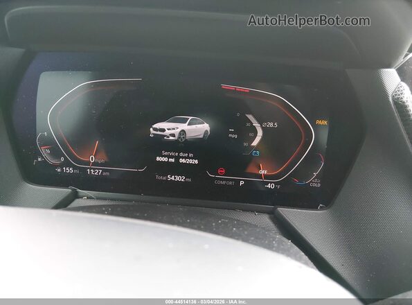 WBA73AK09N7K30656 2022 BMW 2 SERIES White 