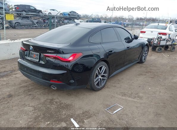 WBA73AV03PFN90591 2023 BMW 4 SERIES Черный Задняя правая четверть