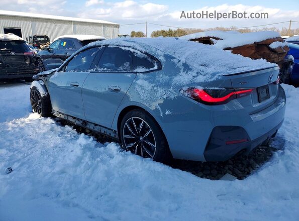 WBA73AV05PFP57565 2023 BMW 4 SERIES Gray Trasero izquierdo