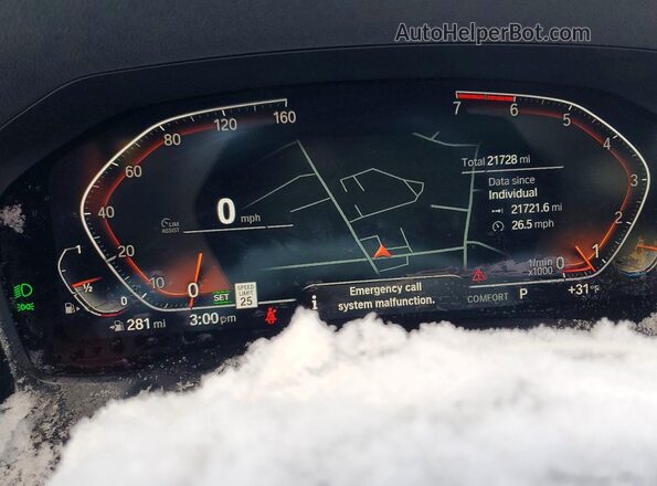 WBA73AV05PFP57565 2023 BMW 4 SERIES Gray Vista del cuadro de instrumentos