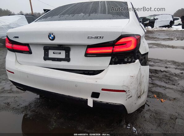 WBA73BJ01NWX58026 2022 BMW 5 SERIES Белый Вид спереди